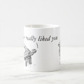 Tortoise en Hare wry humor mok (Center)