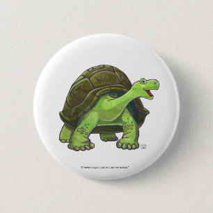 Tortoise Gifts & Accessoires Ronde Button 5,7 Cm