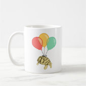 Tortoise Hanging on Balloons Mok (Links)