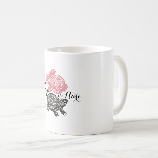 Tortoise & Hare-Mok Koffiemok (Voorkant rechts)