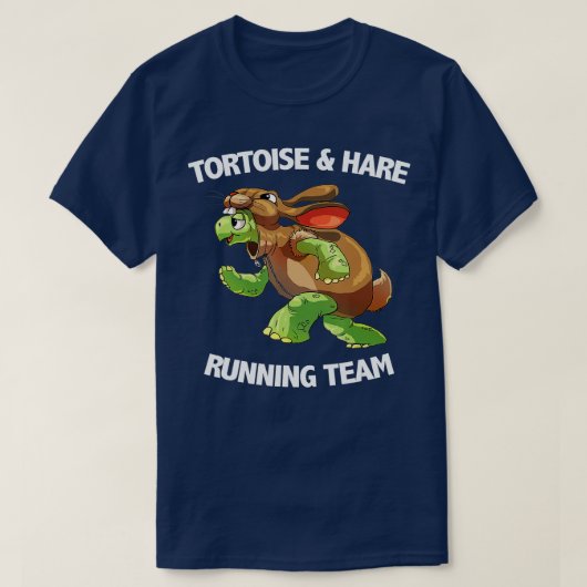 Tortoise Hare Runteam T-shirt (Design voorkant)