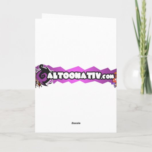 Tortoise Knight Birthday Card Kaart (Achterkant)