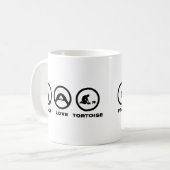 Tortoise Lover Koffiemok (Voorkant links)