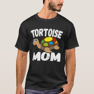 Tortoise mam kleurige schildpad voor Moederdag Tur T-shirt