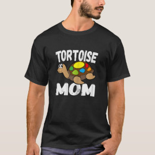 Tortoise mam kleurige schildpad voor Moederdag Tur T-shirt