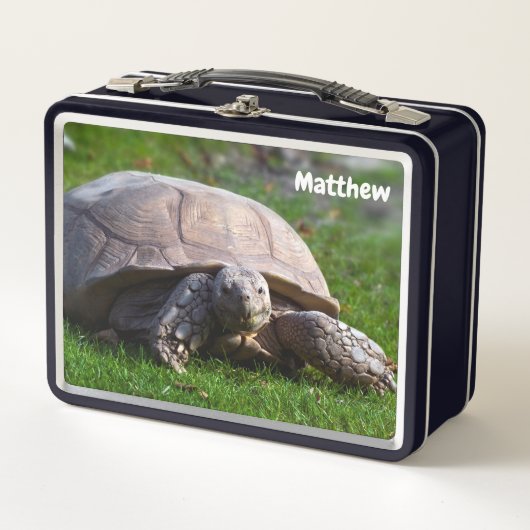 Tortoise Metal Lunchbox (Voorkant)