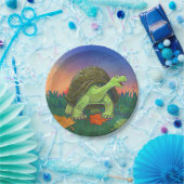 Tortoise Party Centre Papieren Bordje (Feest)