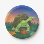Tortoise Party Centre Papieren Bordje (Voorkant)