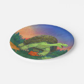 Tortoise Party Centre Papieren Bordje (Gekanteld)