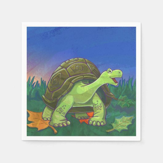 Tortoise Party Centre Servetten (Voorkant)