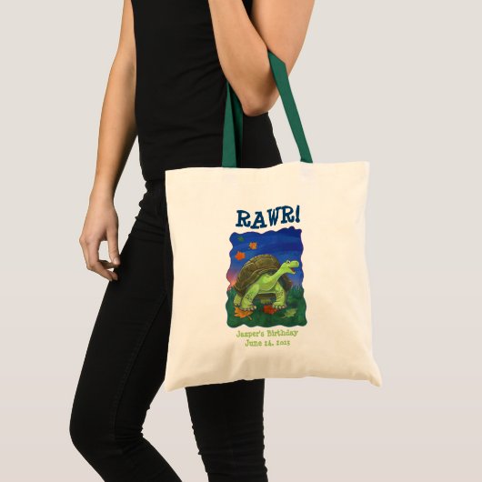 Tortoise Party Centre Tote Bag (Voorkant (product))