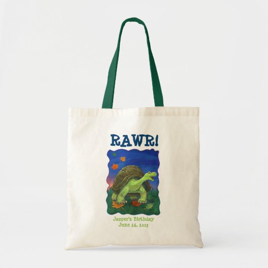 Tortoise Party Centre Tote Bag (Voorkant)