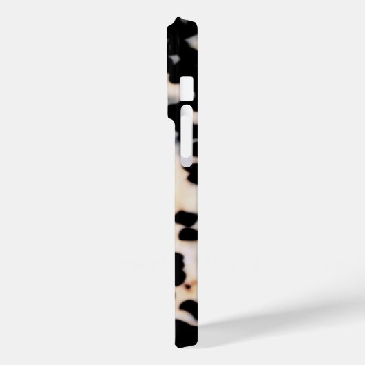 Tortoise Print in beige/Black Case-Mate iPhone Case (Achterkant / Links)
