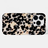 Tortoise Print in beige/Black Case-Mate iPhone Case (Achterkant (horizontaal))