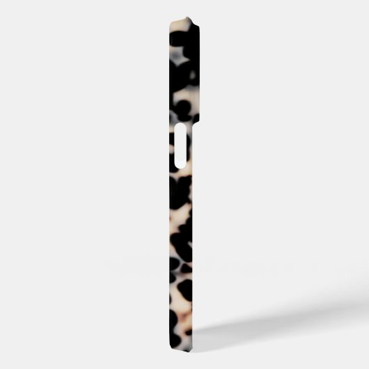 Tortoise Print in beige/Black Case-Mate iPhone Case (Achterkant / Rechts)