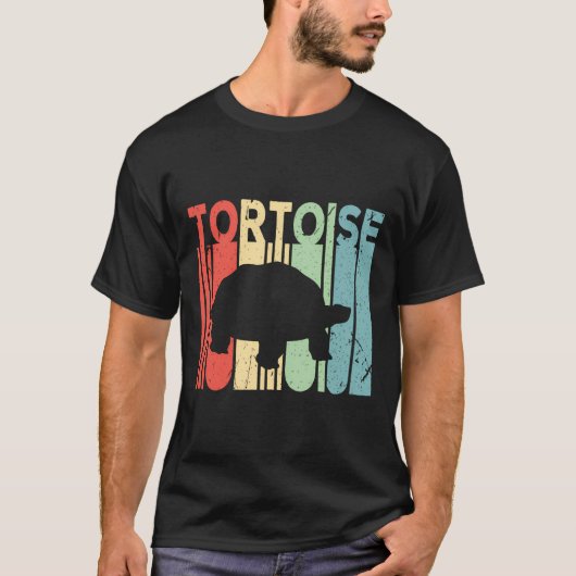Tortoise  Retro Hoodie T-shirt (Voorkant)