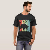 Tortoise  Retro Hoodie T-shirt (Voorkant volledig)