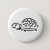Tortoise Ronde Button 5,7 Cm (Voorkant)