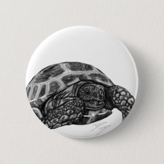 Tortoise Ronde Button 5,7 Cm (Voorkant)