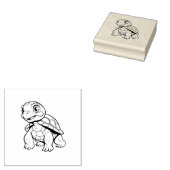 Tortoise Rubberstempel (Gestempeld)