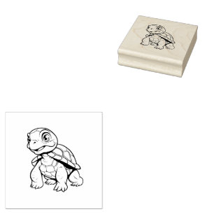 Tortoise Rubberstempel