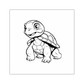 Tortoise Rubberstempel (Afrduk)