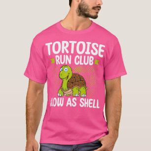 Tortoise Running Club langzaam als Shell Runner Ma T-shirt