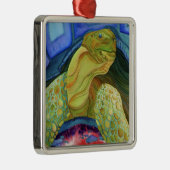 Tortoise, schildpad metalen ornament (Rechts)