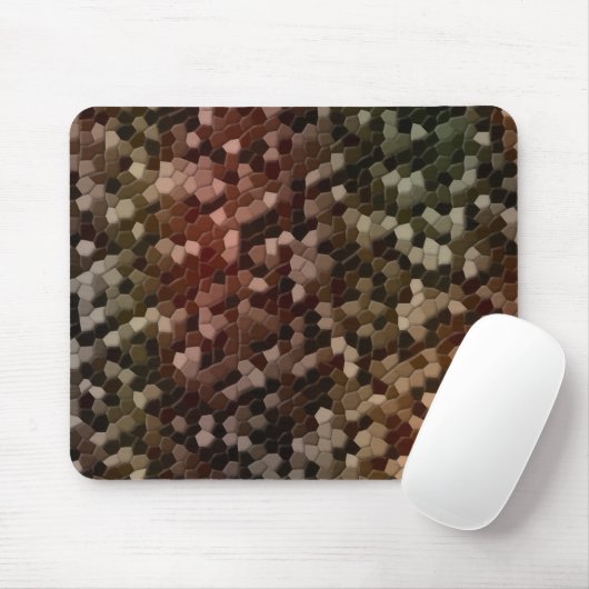 Tortoise Shell Camo Muismat (Met muis)