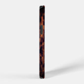 Tortoise Shell Pattern Animal Print Custom Initiaa iPhone Hoesje (Rechterkant)