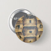 Tortoise Shell Pattern Ronde Button 5,7 Cm (Voorkant /achterkant)