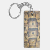 Tortoise Shell Pattern Sleutelhanger (Voorkant Links)