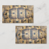 Tortoise Shell Pattern Visitekaartje (Voorkant / Achterkant)
