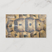 Tortoise Shell Pattern Visitekaartje (Achterkant)