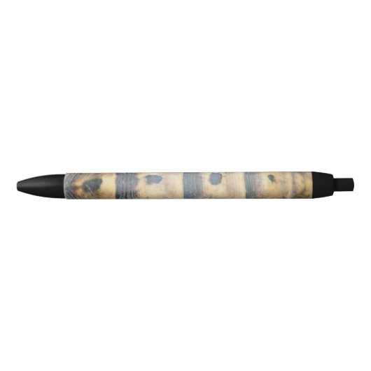 Tortoise Shell Pattern Zwarte Inkt Pen (Voorkant)