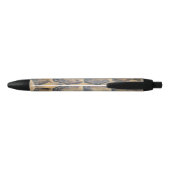 Tortoise Shell Pattern Zwarte Inkt Pen (Achterkant)