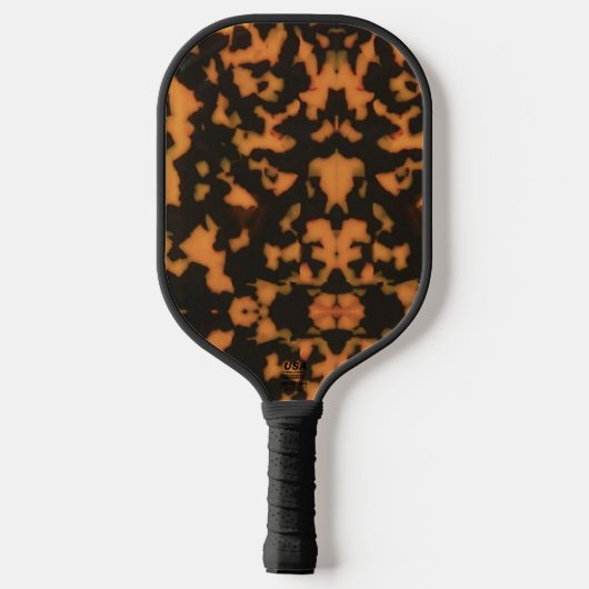 Tortoise Shell Pickleball Paddle (Achterkant)