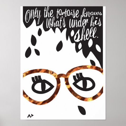 Tortoise Shell Poster (Voorkant)