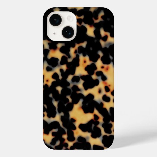 Tortoise Shell Print in Retro/60s Havana Case-Mate iPhone Case (Achterkant)