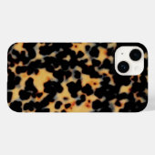 Tortoise Shell Print in Retro/60s Havana Case-Mate iPhone Case (Achterkant (horizontaal))
