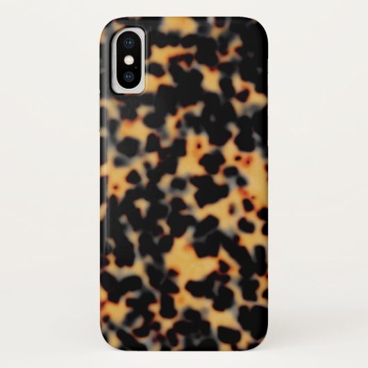 Tortoise Shell Print/Pattern iPhone Case, Tokyo Case-Mate iPhone Case (Achterkant)
