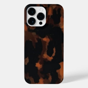 Tortoise Shell Retro, Chic Tortoiseshell patroon iPhone 14 Pro Max Hoesje