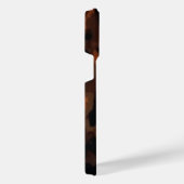 Tortoise Shell Retro, Chic Tortoiseshell patroon iPhone Hoesje (Rechterkant)