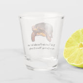 Tortoise Shot Glass Glas (Achterkant)