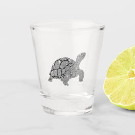 Tortoise shot glass shot glas