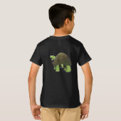 Tortoise Sihouette Tails T-Shirts (Achterkant volledig)
