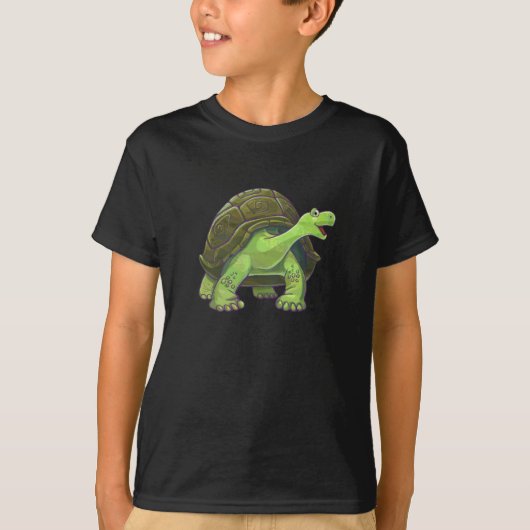 Tortoise Sihouette Tails T-Shirts (Voorkant)