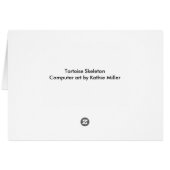 tortoise skelet (Achterkant Horizontaal)