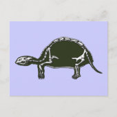 tortoise skelet briefkaart (Voorkant)