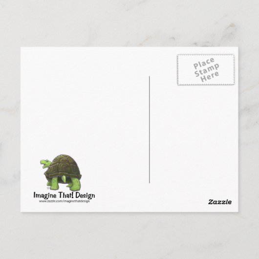 Tortoise Stationery Briefkaart (Achterkant)